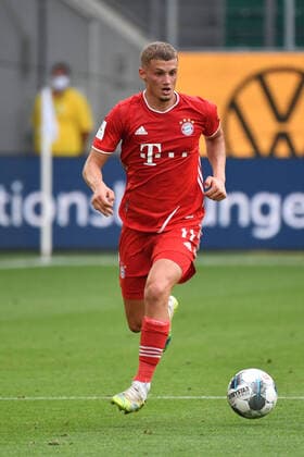 VFL WOLFSBURG FC BAYERN MUENCHEN, 27 06 2020 Michael CUISANCE Bayern Muenchen , action, single action, single picture, clipping, whole body shot, whole figure sport football 1 Bundesliga season 19 20 34 match day, 27 06 2020 VFL WOLFSBURG FC BAYERN MUENCHEN 0 4, Volkswagen Arena Photo Frank Hoermann FOTOAGENTUR SVEN SIMON POOL Only for journalistic purposes Only for editorial use According to the regulations of the DFL Deutsche Fussball Liga it is prohibited, to use or have used photographs taken in the stadium and or of the match in the form of sequence images and or video-like photo sequences DFL regulations prohibit any use of photographs as image sequences and or quasi video National and International News Agencies OUT NO RESALE Wolfsburg Lower Saxony Germany Poolfoto SVEN SIMON Frank Hoermann POOL ,EDITORIAL USE ONLY