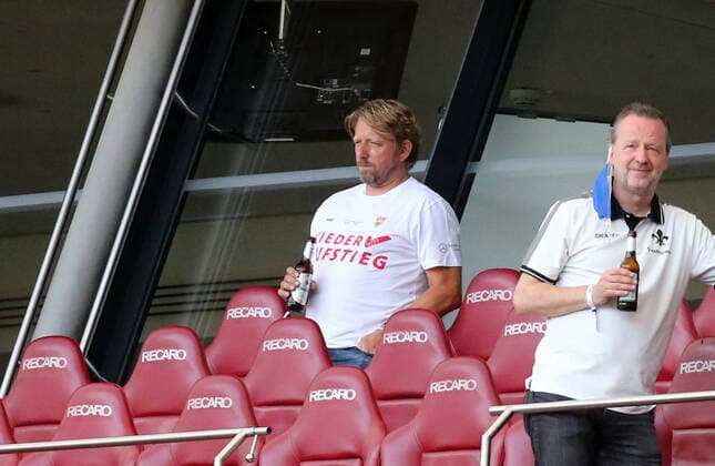 VfB Stuttgart SV Darmstadt 98 Sven Mislintat Director of Sports VfB Stuttgart Germany, Stuttgart, 28 06 2020, Football, 2 Bundesliga, Season 2019 2020, 34 Matchday, VfB Stuttgart SV Darmstadt DFL DFB REGULATIONS PROHIBIT ANY USE OF PHOTOGRAPHS AS IMAGE SEQUENCES AND OR QUASI VIDEO Photo Press Photo Rudel Robin Rudel Pool Press Photo Rudel Stuttgart Baden Württemberg Germany Poolfoto Pressefoto Rudel Robin Rudel Poo ,EDITORIAL USE ONLY