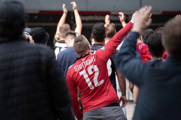 GER, rise VfB Stuttgart, Mercedes Benz Arena, 28 06 2020, GER, rise VfB Stuttgart, Mercedes Benz Arena, 27 06 2020, Photo EIBNER DROFITSCH Stuttgart Copyright: xEibner DROFITSCHx EP_ddh