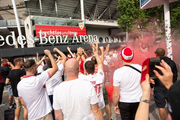 GER, rise VfB Stuttgart, Mercedes Benz Arena, 28 06 2020, GER, rise VfB Stuttgart, Mercedes Benz Arena, 27 06 2020, Photo EIBNER DROFITSCH Stuttgart Copyright: xEibner DROFITSCHx EP_ddh