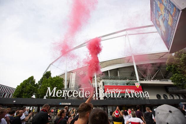 GER, rise VfB Stuttgart, Mercedes Benz Arena, 28 06 2020, GER, rise VfB Stuttgart, Mercedes Benz Arena, 27 06 2020, Photo EIBNER DROFITSCH Stuttgart Copyright: xEibner DROFITSCHx EP_ddh