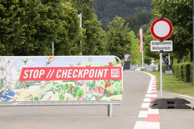 FORMULA 1 - GP of Austria 2020 SPIELBERG,AUSTRIA,30.JUN.20 - MOTORSPORTS, FORMULA 1 - Grand Prix of Austria, Red Bull Ring, start of the Formula 1 season after the corona pandemic, preview. Image shows a sign. GEPAxpictures xChristianxWalgram
