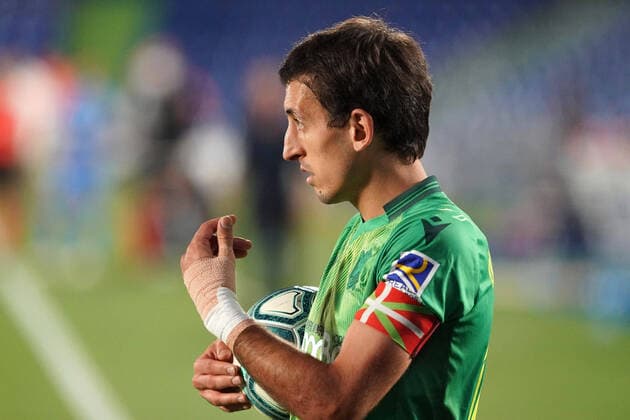 Real Sociedad s Mikel Oyarzabal during La Liga match. June 29,2020. (20200629358)