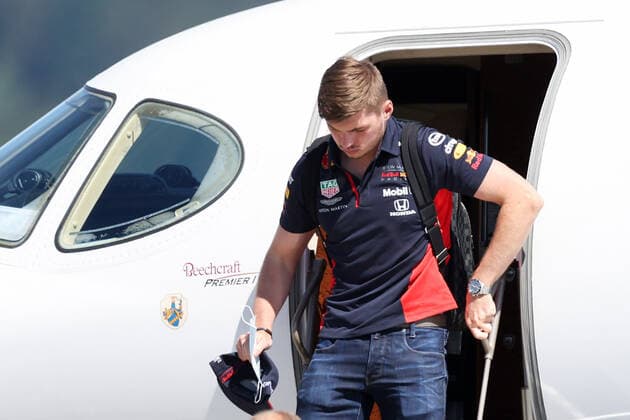 FORMULA 1 - GP of Austria 2020 ZELTWEG,AUSTRIA,02.JUL.20 - MOTORSPORTS, FORMULA 1 - Grand Prix of Austria, Red Bull Ring, start of the Formula 1 season, arrival of the drivers. Image shows Max Verstappen (NED Red Bull Racing). GEPAxpictures xChristianxWalgram
