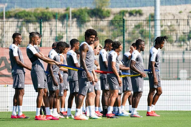 Dante (OGC Nice) FOOTBALL : Reprise de l entrainement de l OGC Nice - Nice - 02 07 2020 NorbertScanella PanoramiC 