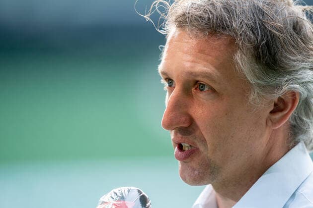 SV Werder Bremen vs 1 FC Heidenheim Relegation 01 02 07 2020 Frank Baumann Managing Director Football Werder Bremen Sport nphgm001 Football 1 Bundesliga Season 19 20 Relegation 01 SV Werder Bremen vs 1 FC Heidenheim 02 07 2020 Foto gumzmedia nordphoto POOL DFL regulations prohibit any use of photographs as image sequences and or quasi video EDITORIAL USE ONLY National and international News Agencies OUT Bremen wohninvest Weserstadion Bremen GERMANY Poolfoto gumzmedia nordphoto ,EDITORIAL USE ONLY