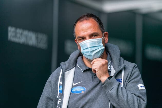 SV Werder Bremen vs 1 FC Heidenheim Relegation 01 02 07 2020 Frank Schmidt 1 FC Heidenheim 1846 Trainer, Headcoach Sport nphgm001 Football 1 Bundesliga Season 19 20 Relegation 01 SV Werder Bremen vs 1 FC Heidenheim 02 07 2020 Foto gumzmedia nordphoto POOL DFL regulations prohibit any use of photographs as image sequences and or quasi video EDITORIAL USE ONLY National and international News Agencies OUT Bremen wohninvest Weserstadion Bremen GERMANY Poolfoto gumzmedia nordphoto ,EDITORIAL USE ONLY