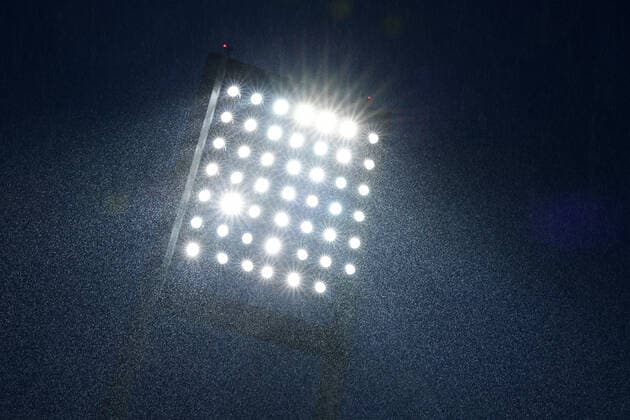 Werder Bremen 1 FC Heidenheim Football, Relegation, Werder Bremen 1 FC Heidenheim Regen, Floodlight at Weserstadion Photo Tim Groothuis Witters Pool via xim gs DFL regulations prohibit any use of photographs as image sequences and or quasi video Editorial use only National and international news agencies out Bremen Germany Poolfoto Tim Groothuis Witters Pool via xim.gs ,EDITORIAL USE ONLY