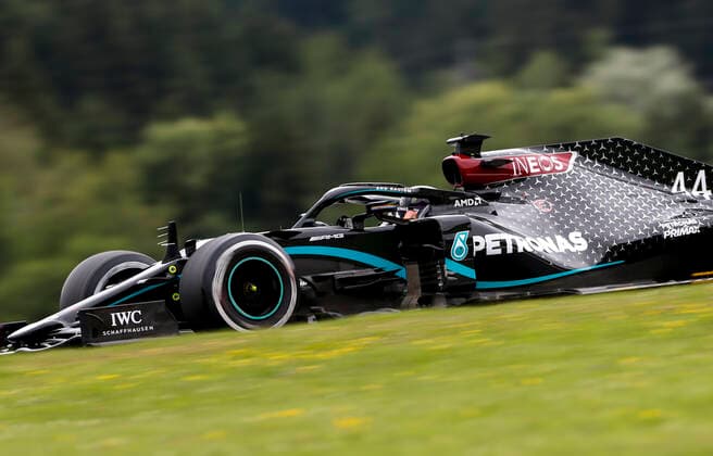 Motorsports: FIA Formula One World Championship, WM, Weltmeisterschaft 2020, Grand Prix of Austria, 44 Lewis Hamilton (GBR, Mercedes-AMG Petronas Formula One Team), Spielberg Austria