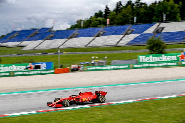 Motorsports: FIA Formula One World Championship, WM, Weltmeisterschaft 2020, Grand Prix of Austria, 16 Charles Leclerc (MCO, Scuderia Ferrari Mission Winnow), Spielberg Austria