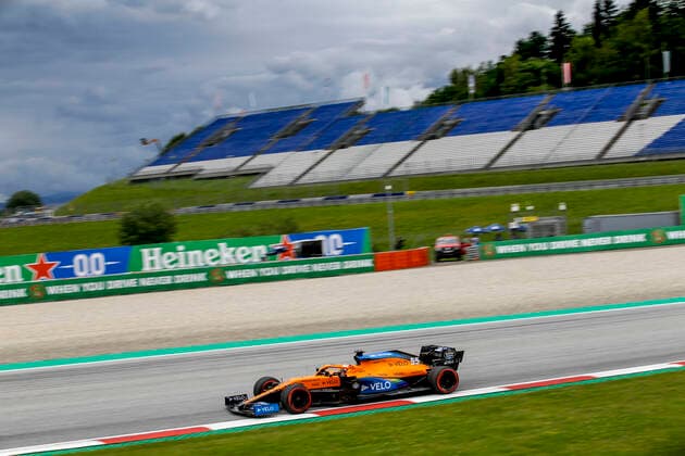 Motorsports: FIA Formula One World Championship, WM, Weltmeisterschaft 2020, Grand Prix of Austria, 55 Carlos Sainz (ESP, McLaren F1 Team), Spielberg Austria