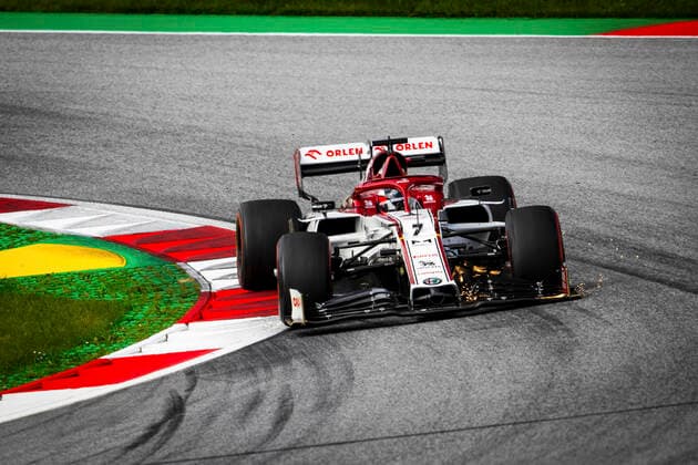 Motorsports: FIA Formula One World Championship, WM, Weltmeisterschaft 2020, Grand Prix of Austria, 7 Kimi Raikkonen (FIN, Alfa Romeo Racing ORLEN), Spielberg Austria