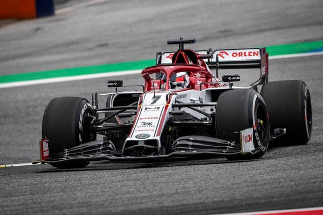 Motorsports: FIA Formula One World Championship, WM, Weltmeisterschaft 2020, Grand Prix of Austria, 7 Kimi Raikkonen (FIN, Alfa Romeo Racing ORLEN), Spielberg Austria