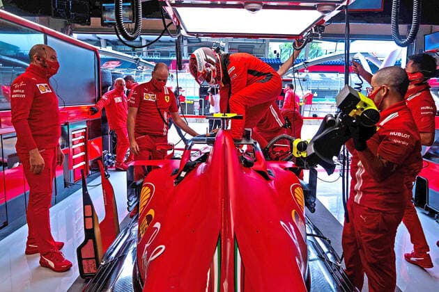 Charles Leclerc Ferrari Spielberg (Austria) 02 07 2020 - Formula One test F1 Photo Scudera Ferrari Press Office Insidefoto insidefoto