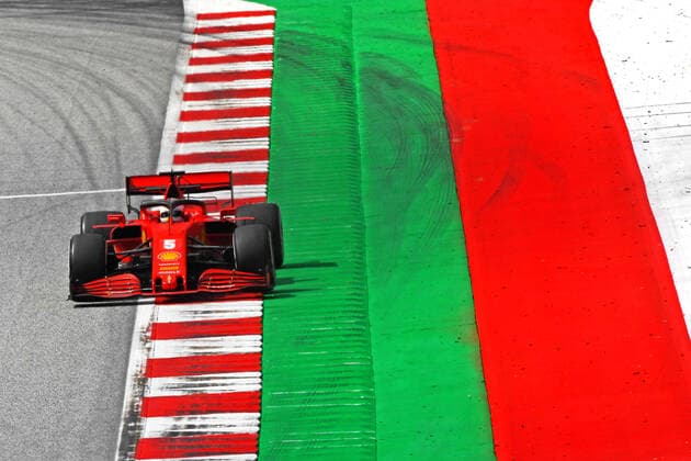 Sebastian Vettel Ferrari Spielberg (Austria) 02 07 2020 - Formula One test F1 Photo Scudera Ferrari Press Office Insidefoto insidefoto