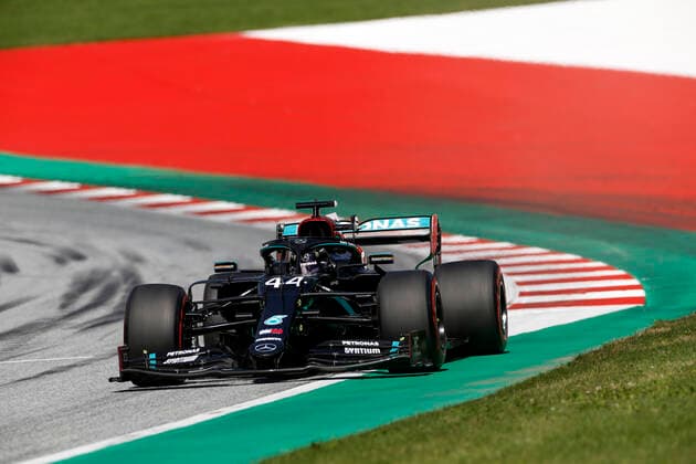 Motorsports: FIA Formula One World Championship, WM, Weltmeisterschaft 2020, Grand Prix of Austria, 44 Lewis Hamilton (GBR, Mercedes-AMG Petronas Formula One Team), Spielberg Austria