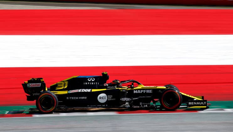Motorsports: FIA Formula One World Championship, WM, Weltmeisterschaft 2020, Grand Prix of Austria, 31 Esteban Ocon (FRA, Renault DP World F1 Team), Spielberg Austria