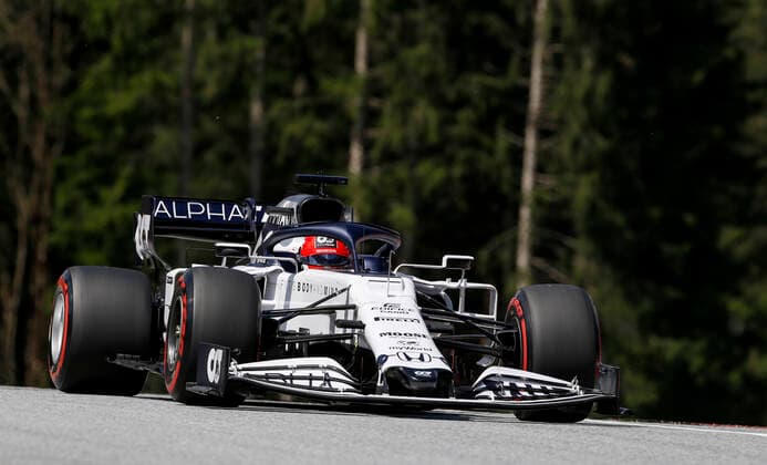 Motorsports: FIA Formula One World Championship, WM, Weltmeisterschaft 2020, Grand Prix of Austria, 26 Daniil Kvyat (RUS, Scuderia AlphaTauri Honda), Spielberg Austria