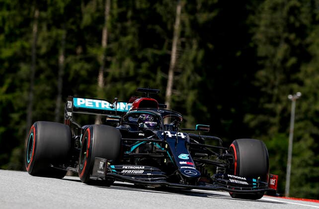 Motorsports: FIA Formula One World Championship, WM, Weltmeisterschaft 2020, Grand Prix of Austria, 44 Lewis Hamilton (GBR, Mercedes-AMG Petronas Formula One Team), Spielberg Austria