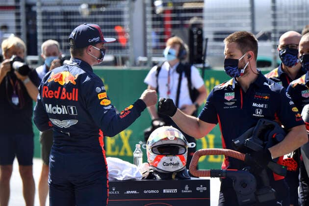 Motorsports: FIA Formula One World Championship, WM, Weltmeisterschaft 2020, Grand Prix of Austria, 33 Max Verstappen (NLD, Aston Martin Red Bull Racing), Spielberg Austria