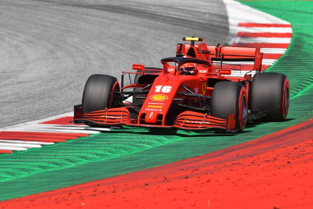 Motorsports: FIA Formula One World Championship, WM, Weltmeisterschaft 2020, Grand Prix of Austria, 16 Charles Leclerc (MCO, Scuderia Ferrari Mission Winnow), Spielberg Austria