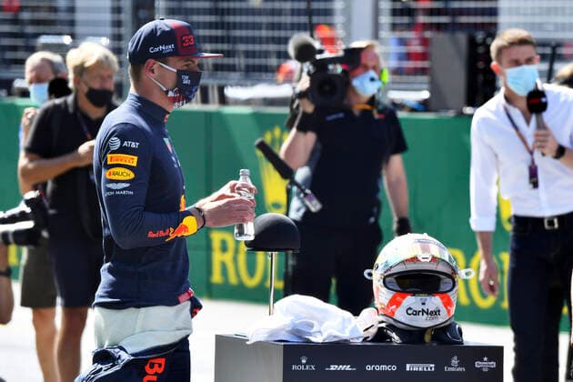 Motorsports: FIA Formula One World Championship, WM, Weltmeisterschaft 2020, Grand Prix of Austria, 33 Max Verstappen (NLD, Aston Martin Red Bull Racing), Spielberg Austria
