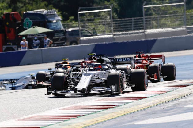 Motorsports: FIA Formula One World Championship, WM, Weltmeisterschaft 2020, Grand Prix of Austria, 26 Daniil Kvyat (RUS, Scuderia AlphaTauri Honda), Spielberg Austria
