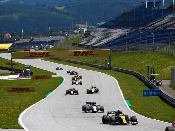 Motorsports: FIA Formula One World Championship, WM, Weltmeisterschaft 2020, Grand Prix of Austria, 3 Daniel Ricciardo (AUS, Renault DP World F1 Team), Spielberg Austria