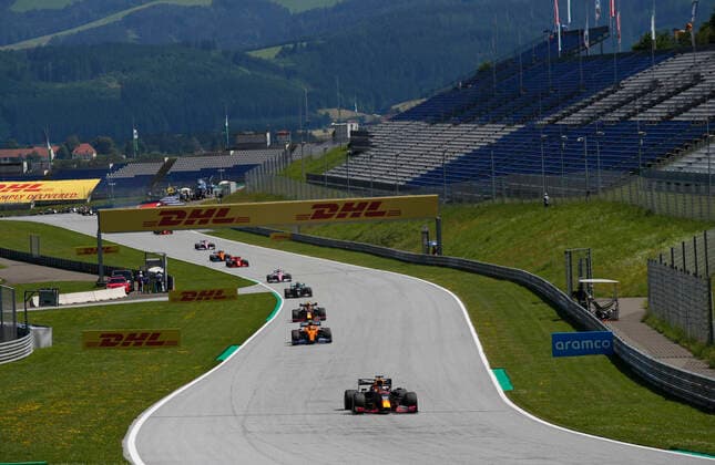 Motorsports: FIA Formula One World Championship, WM, Weltmeisterschaft 2020, Grand Prix of Austria, 33 Max Verstappen (NLD, Aston Martin Red Bull Racing), Spielberg Austria