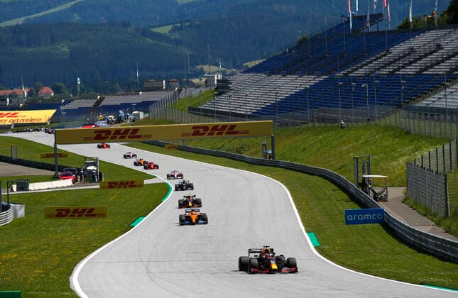 Motorsports: FIA Formula One World Championship, WM, Weltmeisterschaft 2020, Grand Prix of Austria, 33 Max Verstappen (NLD, Aston Martin Red Bull Racing), Spielberg Austria