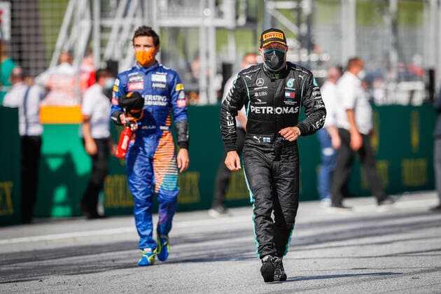 Motorsports: FIA Formula One World Championship, WM, Weltmeisterschaft 2020, Grand Prix of Austria, 77 Valtteri Bottas (FIN, Mercedes-AMG Petronas Formula One Team), Spielberg Austria