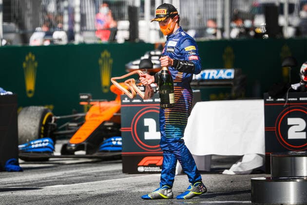Motorsports: FIA Formula One World Championship, WM, Weltmeisterschaft 2020, Grand Prix of Austria, 4 Lando Norris (GBR, McLaren F1 Team), Spielberg Austria