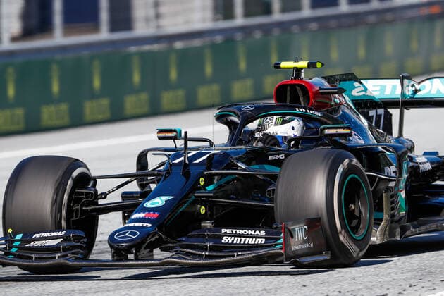 Motorsports: FIA Formula One World Championship, WM, Weltmeisterschaft 2020, Grand Prix of Austria, 77 Valtteri Bottas (FIN, Mercedes-AMG Petronas Formula One Team), Spielberg Austria