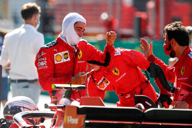 Motorsports: FIA Formula One World Championship, WM, Weltmeisterschaft 2020, Grand Prix of Austria, 16 Charles Leclerc (MCO, Scuderia Ferrari Mission Winnow), Spielberg Austria