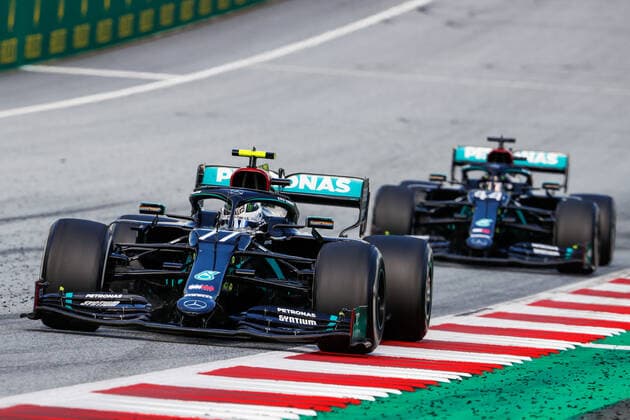 Motorsports: FIA Formula One World Championship, WM, Weltmeisterschaft 2020, Grand Prix of Austria, 77 Valtteri Bottas (FIN, Mercedes-AMG Petronas Formula One Team), Spielberg Austria