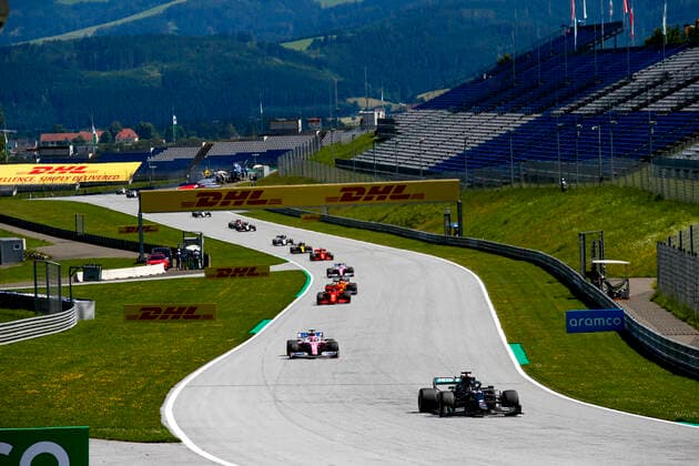 Motorsports: FIA Formula One World Championship, WM, Weltmeisterschaft 2020, Grand Prix of Austria, 44 Lewis Hamilton (GBR, Mercedes-AMG Petronas Formula One Team), Spielberg Austria