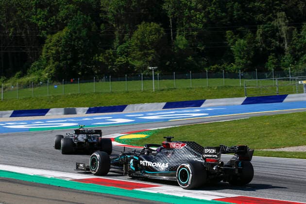 Motorsports: FIA Formula One World Championship, WM, Weltmeisterschaft 2020, Grand Prix of Austria, 44 Lewis Hamilton (GBR, Mercedes-AMG Petronas Formula One Team), Spielberg Austria