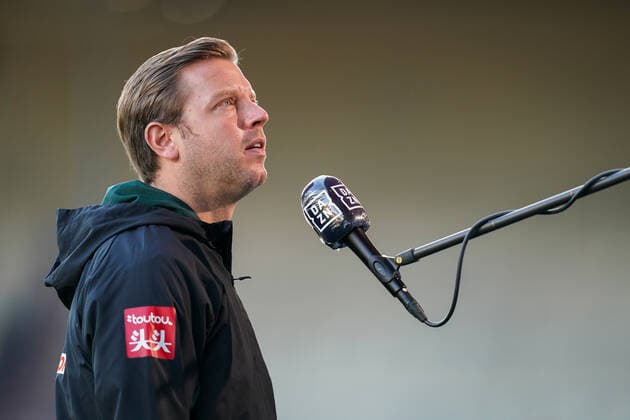 1 FC Heidenheim vs SV Werder Bremen Relegation 02 06 07 2020 Florian Kohfeldt Trainer SV Werder Bremen DAZN INterview Sport nphgm001 Football 1 Bundesliga Season 19 20 Relegation 02 1 FC Heidenheim vs SV Werder Bremen 06 07 2020 Foto gumzmedia nordphoto POOL DFL regulations prohibit any use of photographs as image sequences and or quasi video EDITORIAL USE ONLY National and international News Agencies OUT Heidenheim Voith Arena BW GERMANY Poolfoto gumzmedia nordphoto ,EDITORIAL USE ONLY