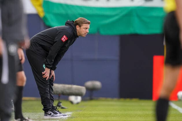 1 FC Heidenheim vs SV Werder Bremen Relegation 02 06 07 2020 Florian Kohfeldt Trainer SV Werder Bremen Sport nphgm001 Football 1 Bundesliga Season 19 20 Relegation 02 1 FC Heidenheim vs SV Werder Bremen 06 07 2020 Foto gumzmedia nordphoto POOL DFL regulations prohibit any use of photographs as image sequences and or quasi video EDITORIAL USE ONLY National and international News Agencies OUT Heidenheim Voith Arena BW GERMANY Poolfoto gumzmedia nordphoto ,EDITORIAL USE ONLY