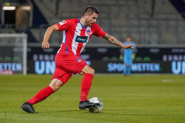 1 FC Heidenheim vs SV Werder Bremen Relegation 02 06 07 2020 Norman Theuerkauf 1 FC Heidenheim 1846 30 Sport nphgm001 Football 1 Bundesliga Season 19 20 Relegation 02 1 FC Heidenheim vs SV Werder Bremen 06 07 2020 Foto gumzmedia nordphoto POOL DFL regulations prohibit any use of photographs as image sequences and or quasi video EDITORIAL USE ONLY National and international News Agencies OUT Heidenheim Voith Arena BW GERMANY Poolfoto gumzmedia nordphoto ,EDITORIAL USE ONLY