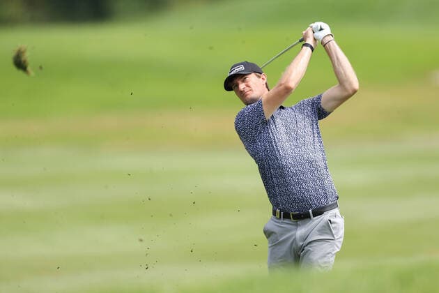 Bilder des Jahres 2020, Sport 07 Juli Sport Themen der Woche KW28 Sport Bilder des Tages GOLF - PGA, Golf Herren Austrian Open 2020 ATZENBRUGG,AUSTRIA,09.JUL.20 - GOLF - PGA European Tour, Austrian Open, Diamond Country Club. Image shows Sebastian Heisele (GER). GEPAxpictures xChristianxWalgram