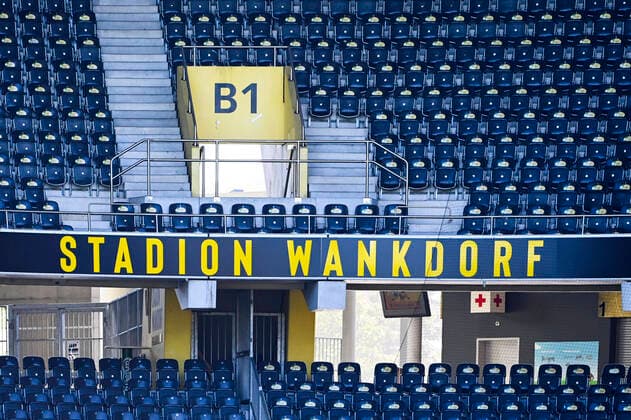 Stadium Wankdorf Seating, BSC Young Boys FC Thun, Super League, Football, 08 07 2020