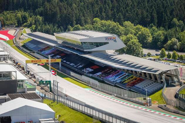 Motorsports: FIA Formula One World Championship, WM, Weltmeisterschaft 2020, Grand Prix of Styria, Red Bull Ring Spielberg Spielberg Austria