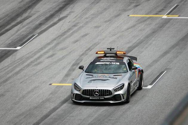 Motorsports: FIA Formula One World Championship, WM, Weltmeisterschaft 2020, Grand Prix of Styria, F1 Safety Car, Mercedes-AMG GT R Spielberg Austria