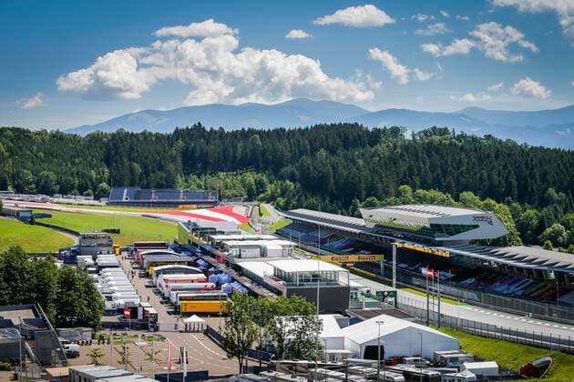 Motorsports: FIA Formula One World Championship, WM, Weltmeisterschaft 2020, Grand Prix of Styria, F1 Paddock Spielberg Austria