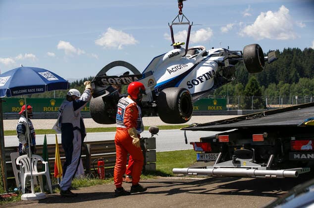 Motorsports: FIA Formula One World Championship, WM, Weltmeisterschaft 2020, Grand Prix of Styria, 6 Nicholas Latifi (CAN, Williams Racing), Spielberg Austria