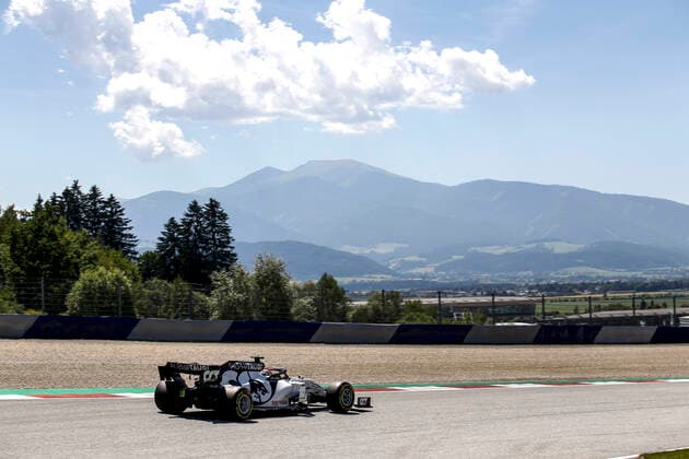 Motorsports: FIA Formula One World Championship, WM, Weltmeisterschaft 2020, Grand Prix of Styria, 26 Daniil Kvyat (RUS, Scuderia AlphaTauri Honda), Spielberg Austria