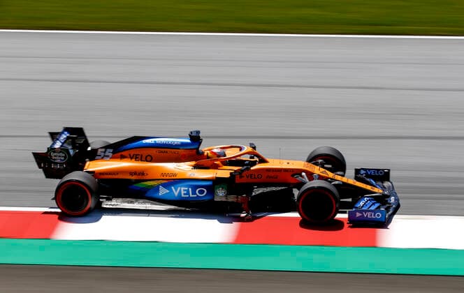 Motorsports: FIA Formula One World Championship, WM, Weltmeisterschaft 2020, Grand Prix of Styria, 55 Carlos Sainz (ESP, McLaren F1 Team), Spielberg Austria