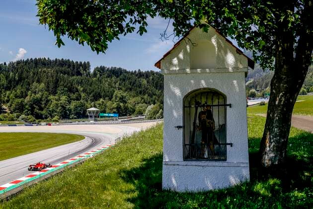 Motorsports: FIA Formula One World Championship, WM, Weltmeisterschaft 2020, Grand Prix of Styria, 5 Sebastian Vettel (GER, Scuderia Ferrari Mission Winnow), Spielberg Austria