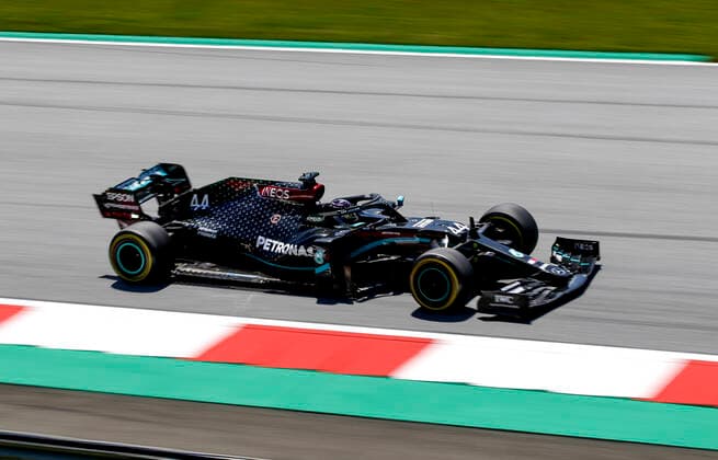 Motorsports: FIA Formula One World Championship, WM, Weltmeisterschaft 2020, Grand Prix of Styria, 44 Lewis Hamilton (GBR, Mercedes-AMG Petronas Formula One Team), Spielberg Austria